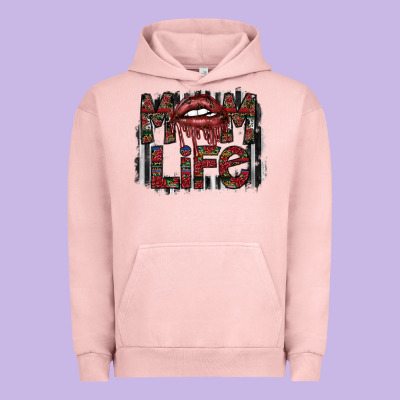 Mom Life Urban Hoodie Designed By Sublimationcraftshop