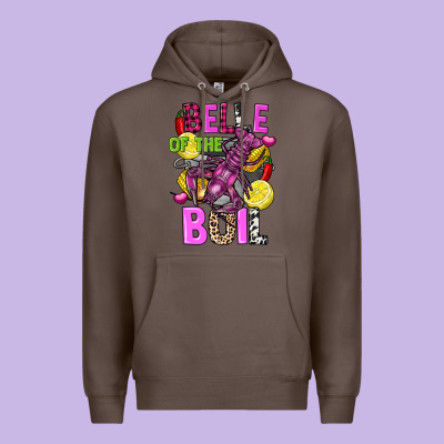 Belle Of The Boil Crawfish Premium Hoodie Designed By Fadigitalartstudio