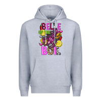 Heather Grey belle of the boil crawfish Premium Hoodie - FaDigitalArtStudio