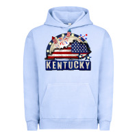 Pigment Grape Ice Kentucky 4th of July Urban Hoodie - CowGirlArtShop