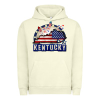 Pigment Pistachio Kentucky 4th of July Urban Hoodie - CowGirlArtShop