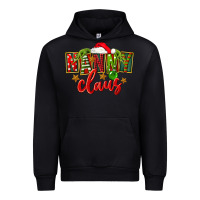 Black Christmas nanny claus Urban Hoodie - FaDigitalArtStudio