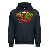 Navy Christmas nanny claus Urban Hoodie - FaDigitalArtStudio