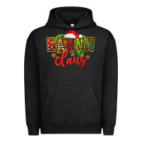 Pigment Black Christmas nanny claus Urban Hoodie - FaDigitalArtStudio