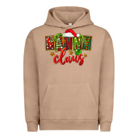 Pigment Burro Christmas nanny claus Urban Hoodie - FaDigitalArtStudio