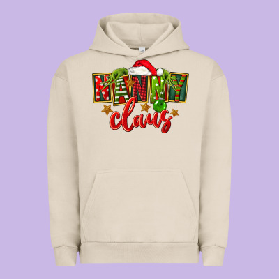 Christmas Nanny Claus Urban Hoodie Designed By Fadigitalartstudio