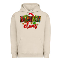 Pigment French Oak Christmas nanny claus Urban Hoodie - FaDigitalArtStudio