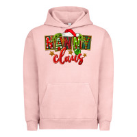Pigment Salmon Christmas nanny claus Urban Hoodie - FaDigitalArtStudio