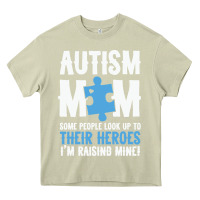 Mossy lil autism mom Heavy Core Tee - CowhideDigitalArt