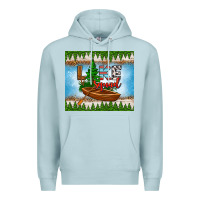 Blue Mist lake squad tumbler Premium Hoodie - HRA Design Shop