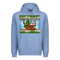 Colony Blue lake squad tumbler Premium Hoodie - HRA Design Shop