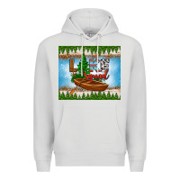 Dove Grey lake squad tumbler Premium Hoodie - HRA Design Shop