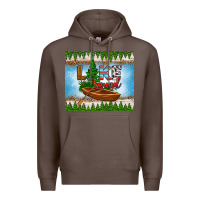 Coffee lake squad tumbler Premium Hoodie - HRA Design Shop