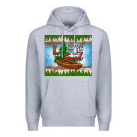 Heather Grey lake squad tumbler Premium Hoodie - HRA Design Shop