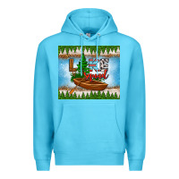Ocean Blue lake squad tumbler Premium Hoodie - HRA Design Shop