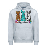 Heather Grey Western happy easter peeps Urban Hoodie - Neo Western