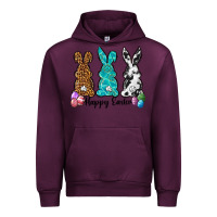 Mauve Wine Western happy easter peeps Urban Hoodie - Neo Western