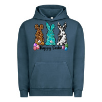 Pigment Midnight Navy Western happy easter peeps Urban Hoodie - Neo Western
