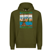 Army Green life is better at the cabin air freshener Premium Hoodie - HRA Design Shop