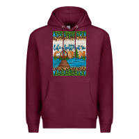 Burgundy life is better at the cabin air freshener Premium Hoodie - HRA Design Shop