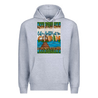 Heather Grey life is better at the cabin air freshener Premium Hoodie - HRA Design Shop