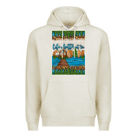 Oatmeal Heather life is better at the cabin air freshener Premium Hoodie - HRA Design Shop