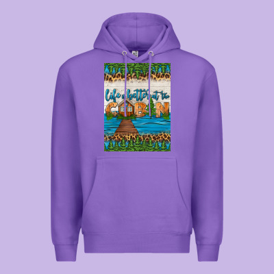 Life Is Better At The Cabin Air Freshener Premium Hoodie Designed By Hra Design Shop