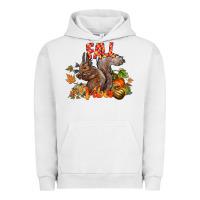 Pigment Lunar Rock Fall Vibes Squirrel Urban Hoodie - CowhideDigitalArt