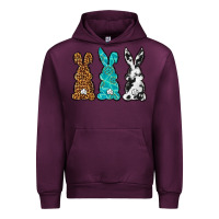Mauve Wine Western Happy Easter peeps Urban Hoodie - Neo Western