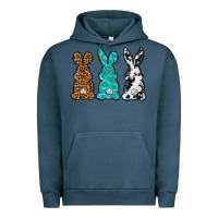 Pigment Midnight Navy Western Happy Easter peeps Urban Hoodie - Neo Western