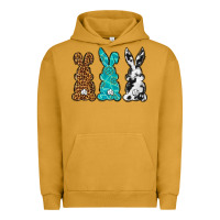 Pigment Peanut Butter Western Happy Easter peeps Urban Hoodie - Neo Western