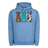 Western Happy Easter Peeps Urban Hoodie | Teevron