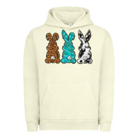 Pigment Pistachio Western Happy Easter peeps Urban Hoodie - Neo Western