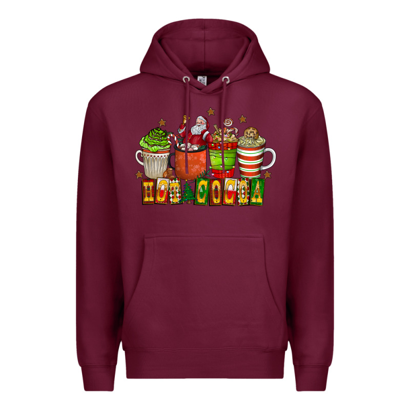 Hot Cocoa Premium Hoodie by CowhideDigitalArt | Teevron