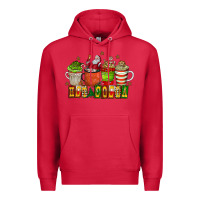 Cardinal hot cocoa Premium Hoodie - CowhideDigitalArt
