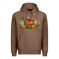Chestnut hot cocoa Premium Hoodie - CowhideDigitalArt