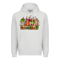 Dove Grey hot cocoa Premium Hoodie - CowhideDigitalArt