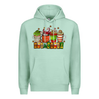 Seafoam hot cocoa Premium Hoodie - CowhideDigitalArt