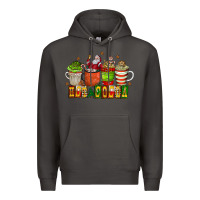 Smoke hot cocoa Premium Hoodie - CowhideDigitalArt