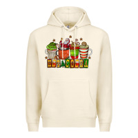 Tofu hot cocoa Premium Hoodie - CowhideDigitalArt