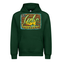 Forest Green the lake is my happy place Urban Hoodie - HRA Design Shop