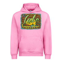Fuchsia Pink the lake is my happy place Urban Hoodie - HRA Design Shop