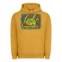 Pigment Peanut Butter the lake is my happy place Urban Hoodie - HRA Design Shop