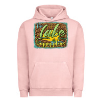 Pigment Salmon the lake is my happy place Urban Hoodie - HRA Design Shop