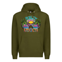 Army Green salty beach Premium Hoodie - SublimationCraftShop