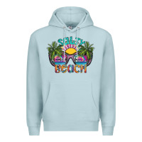 Blue Mist salty beach Premium Hoodie - SublimationCraftShop