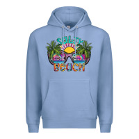 Colony Blue salty beach Premium Hoodie - SublimationCraftShop