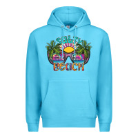 Ocean Blue salty beach Premium Hoodie - SublimationCraftShop