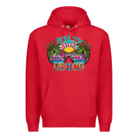 Red salty beach Premium Hoodie - SublimationCraftShop
