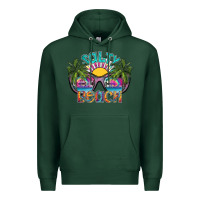 Sports Green salty beach Premium Hoodie - SublimationCraftShop